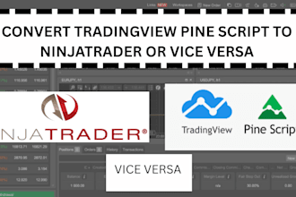 convert tradingview pine script to ninjatrader or ninjascript expertly