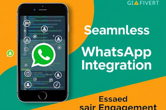 do whatsapp integration for your app