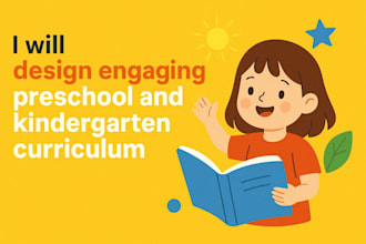 design engaging preschool and kindergarten montessori curriculum, kids learning