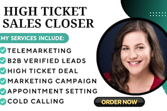 be your sales development representative salesperson high ticket sales closer