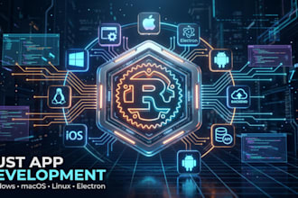develop, fix bug and enhance code in python, rust, react, ai apps