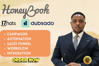 honeybook automation dubsado crm workflow dubsado 17 hats honey book worflow