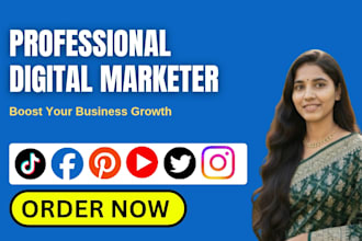 be your professional digital marketer and content creator