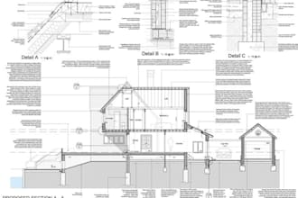 design architectural, structural and city permit drawings