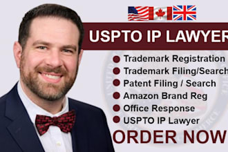 be licensed US trademark registration attorney on uspto, brand registry