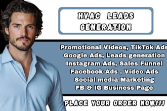 hvac leads generation hvac leads facebook ads hvac leads google ads video ads