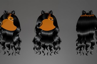 design custom roblox ugc, hair models and accessories for you