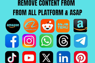 do mass report for reddit tiktok instagram facebook youtube linkedin google x