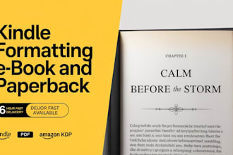 do book formatting for epup conversion and paperback