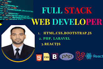 be your professional web dev and mvc dev using php core and laravel full