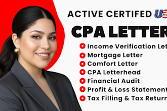 certified CPA audit financial statement profit and loss financial audit in 1hr