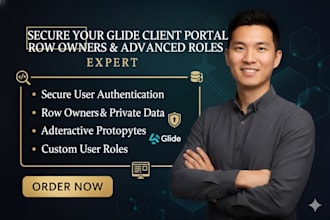 build your secure glide client portal with row owners and advanced roles