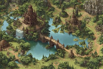 create your fantasy city map