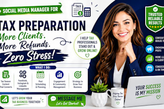 manage your tax prep tax refund tax planning income tax smm