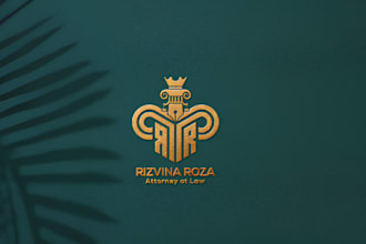 do modern lawyer attorney legal law firm logo