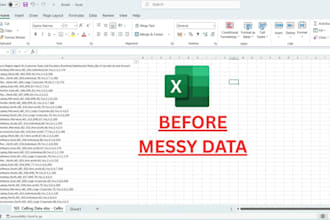 clean, organize, merge and analyze excel, google sheets and CSV data