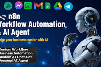 create custom n8n workflows to automate your tasks with ai agent