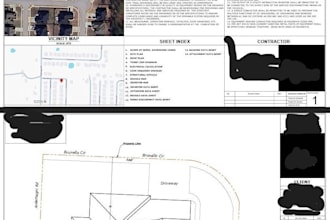 create complete pv permit plans, slds, and tlds, autocad