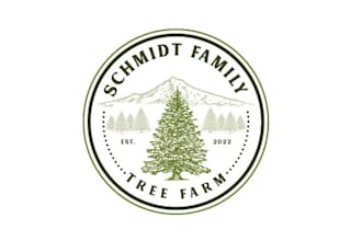 design farm agriculture lawncare landscape logo with unlimited revision