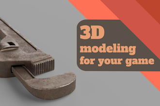 create 3d props for your game