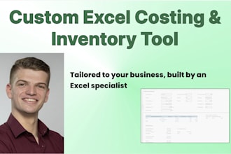 build a costing and inventory tool in excel