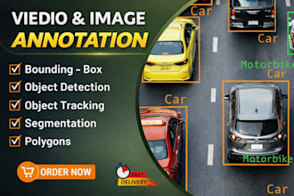 do data labeling, bounding box , image annotation for ai