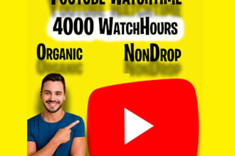 watch youtube video and gain 4000 watch hours very fast