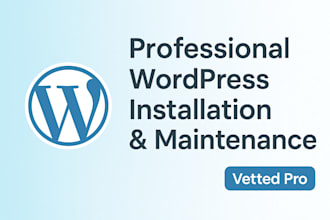 install configure and optimize your wordpress website