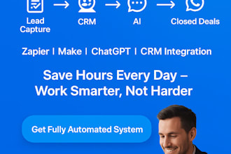 create ai powered real estate CRM automation for agents
