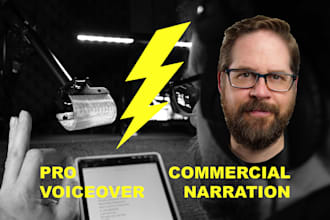 record a human corporate narration voice over