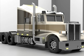 3d truck model car model semi truck, 3d hypercar, 3d futuristic car, hybridcar