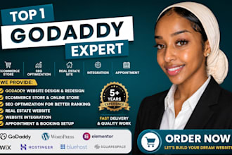 godaddy website redesign godaddy website design develop godaddy website design