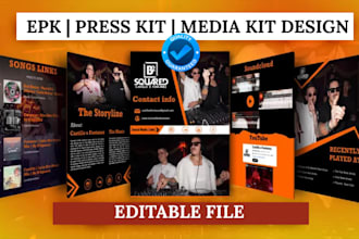 design media press kit epk kit dj press kit design usa press release media kit