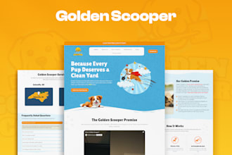 design and develop a responsive landing page
