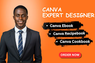 design professional canva menus, marketing kits, and business proposals