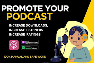best organic podcast promotion and spotify podcast marketing