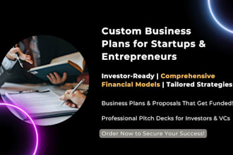 create investor pitch deck design and powerpoint presentation that wins funding