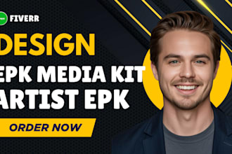 band epk design, artist press kit, music media kit, electronic press kit