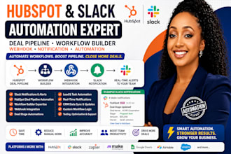 slack hubspot deal pipeline workflow builder webhook notification automation