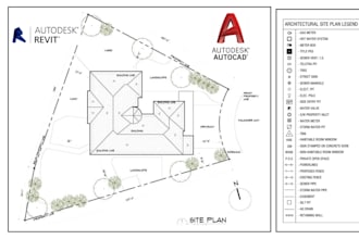 design landscape plan, architect landscape plan, landscape plan for site plan