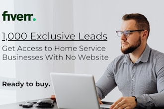 provide b2b leads of businesses without website