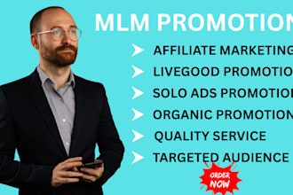 affiliate marketing mlm leads livegood promotion to get you multiple enroller