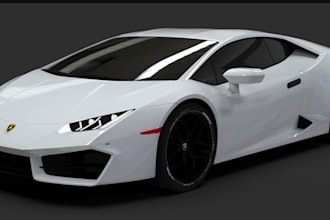 custom 3d car model,car part,3d vehicle design,rc game car,spoiler,bumper design
