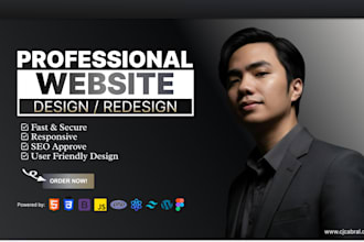 build your professional website with SEO approved