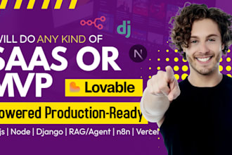 build your saas mvp on lovable with ai agents