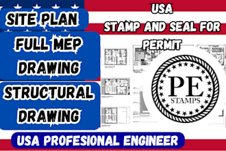 do usa adu plan foundation plans california permit drawing and engineering stamp