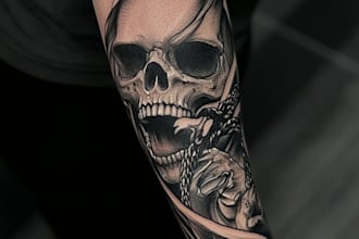 create realistic tattoo design