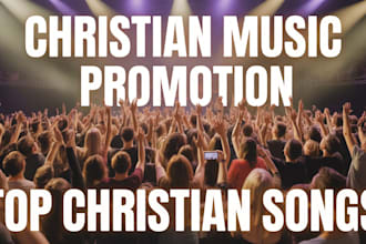 do christian youtube promotion christian music promotion