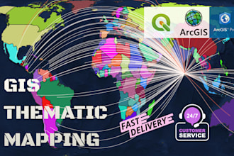 make thematic maps and perform spatial analysis in qgis