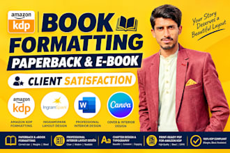 ebook formatting paperback formatting kindle formatting amazon print formatting